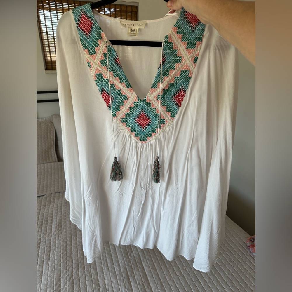 Love stitch top